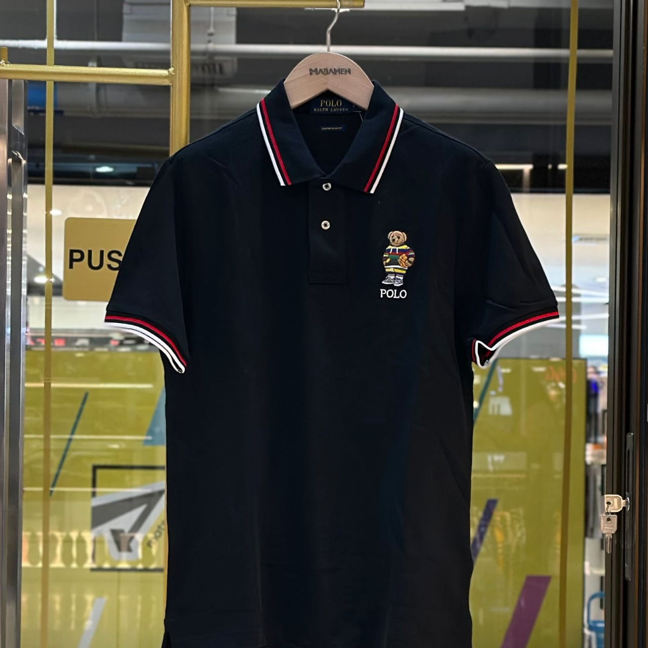 POLO RALPH LAUREN Basketball Polo Bear Polo Shirt (2)