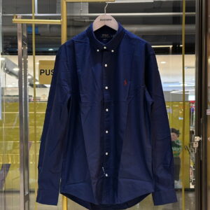 POLO RALPH LAUREN Small Pony Embroidered Long-Sleeved Shirt