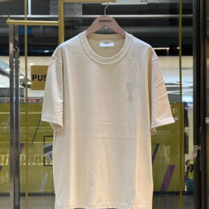 AMI de Coeur Large Logo Embroidered T-Shirt