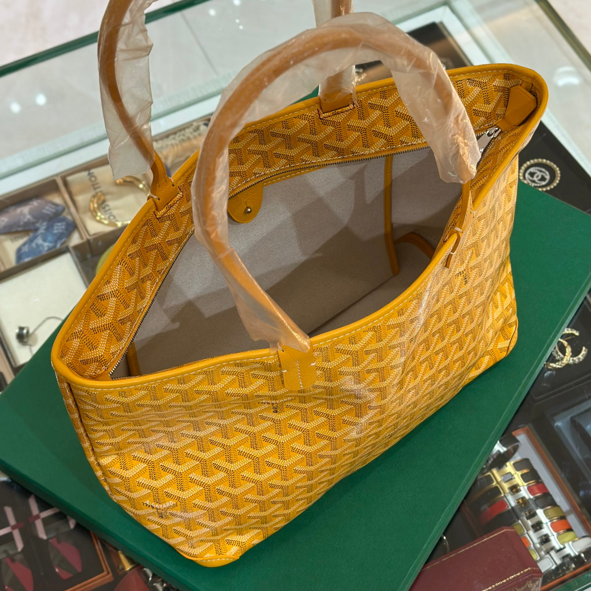 GOYARD Artois PM Bag Yellow (2)