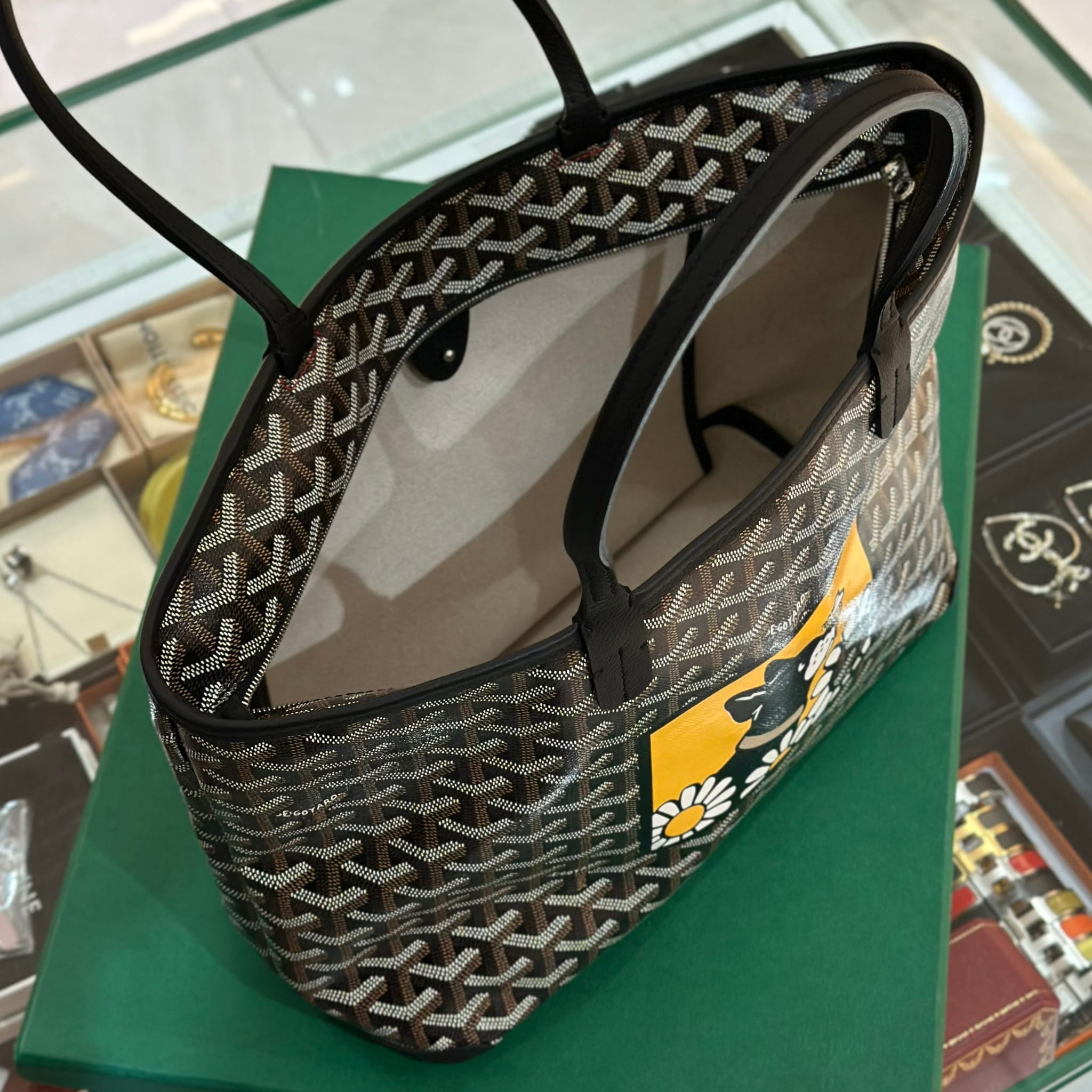 GOYARD Hulot Spring Artois PM Bag Black (2)