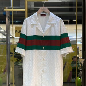 GUCCI 1921 GG Monogram Web Shirt