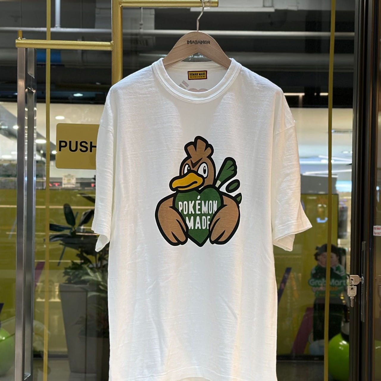 HUMAN MADE x Pokémon Graphic T-Shirt Farfetch'd White (1)