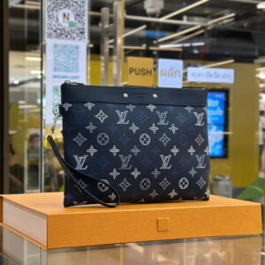 LOUIS VUITTON Monogram Shadow Pochette To-Go Bag