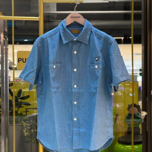 HUMAN MADE Chambray Short-Sleeved Shirt