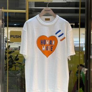 HUMAN MADE Colorful Heart Logo Graphic T-Shirt