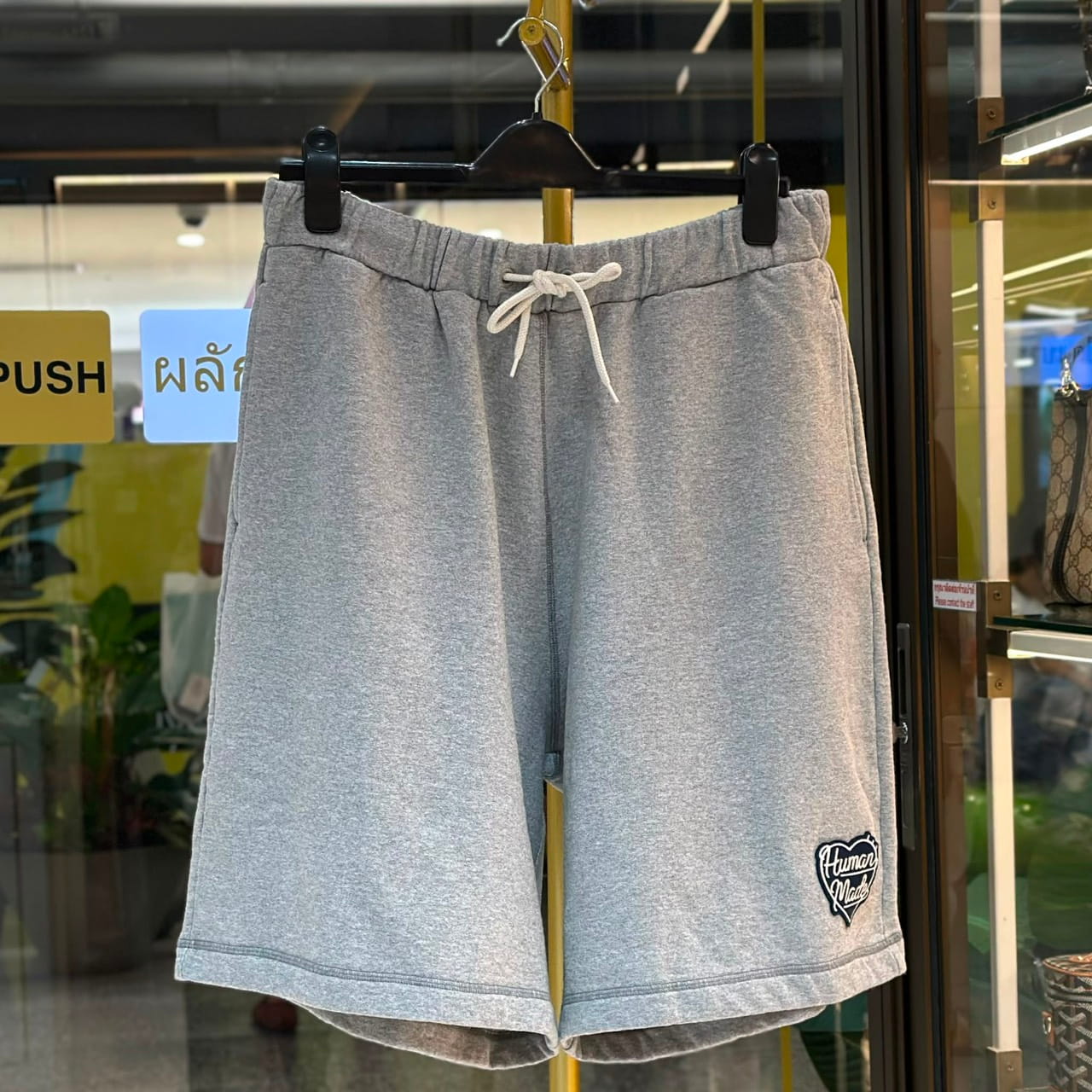 HUMAN MADE Sweat Shorts Grey (1)