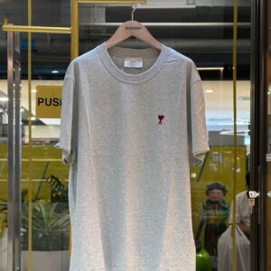 AMI de Coeur Heather Ash Grey Organic Cotton T-Shirt
