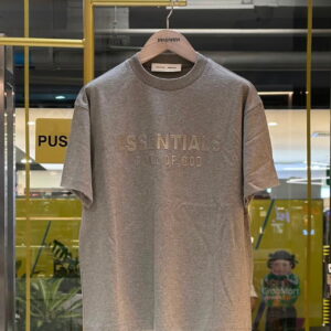 FEAR OF GOD Essentials Metallic Logo Kid T-Shirt