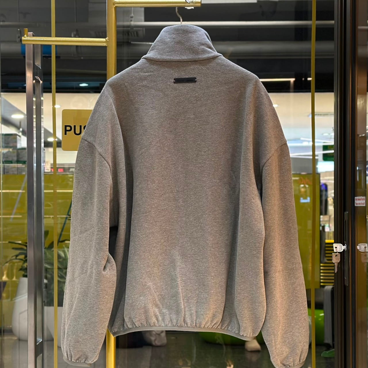 FEAR OF GOD Essentials Signature Modern Track Jacket Homestead Heather (2)