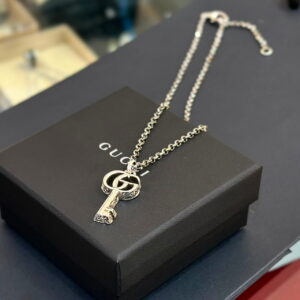 GUCCI Double G Key Necklace