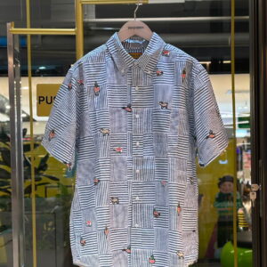 HUMAN MADE Patchwork Print Short-Sleeved Shirt