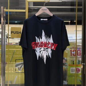 GIVENCHY Snake Logo Embroidered T-Shirt