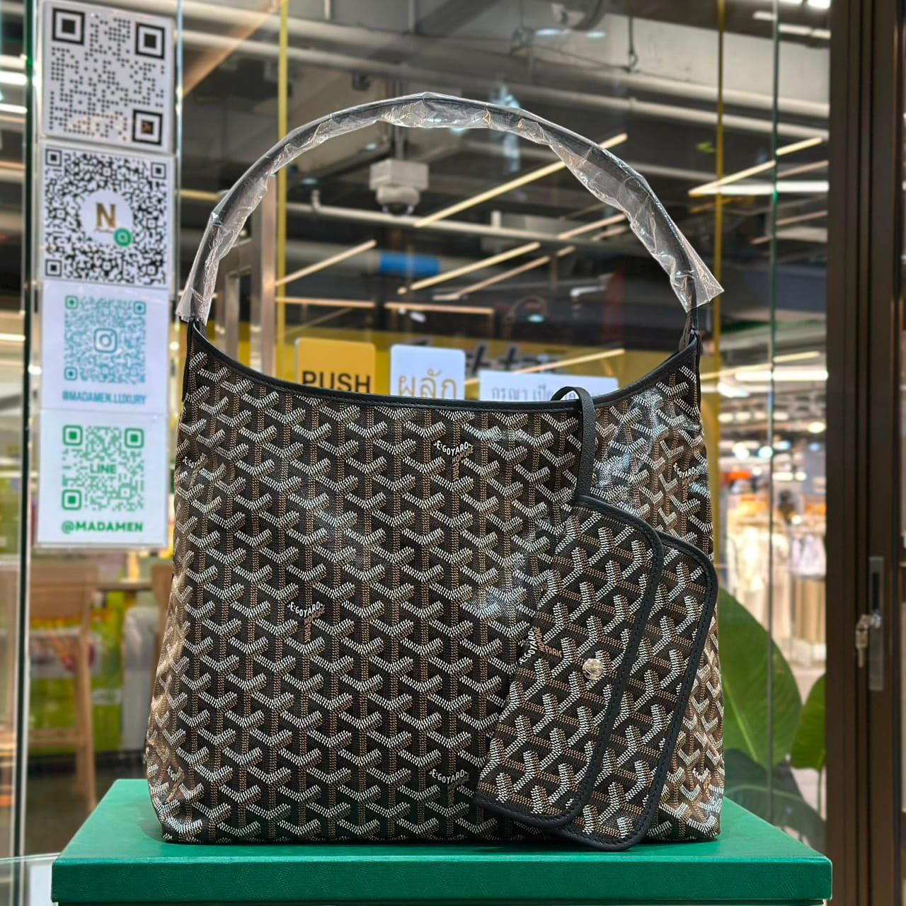 GOYARD Hobo Bohème Bag Black (1)
