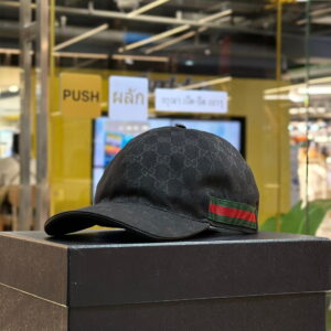 GUCCI GG Web Baseball Cap