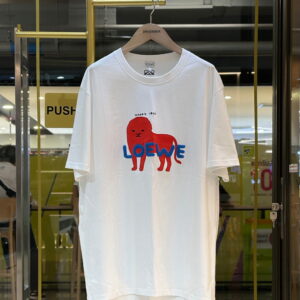 LOEWE 180th Anniversary Lion Patch T-Shirt