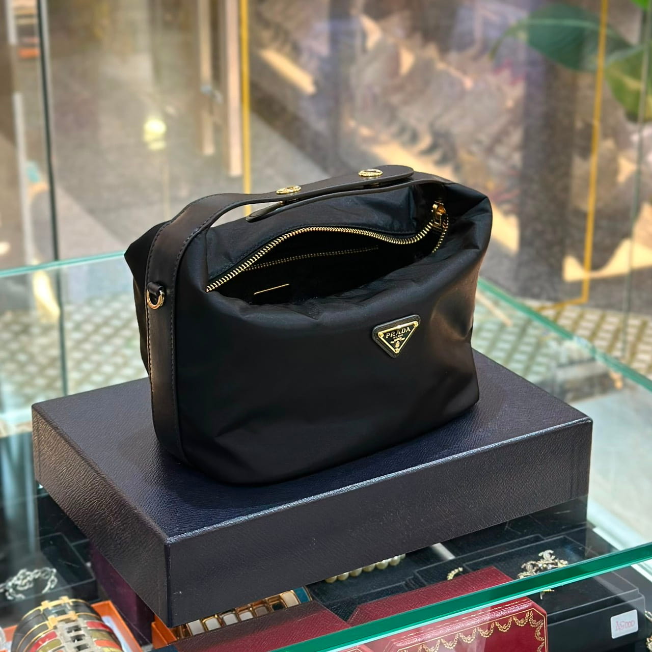 PRADA Chérie Re-Nylon Mini Bag (2)