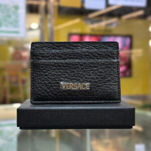 VERSACE Leather Card Holder