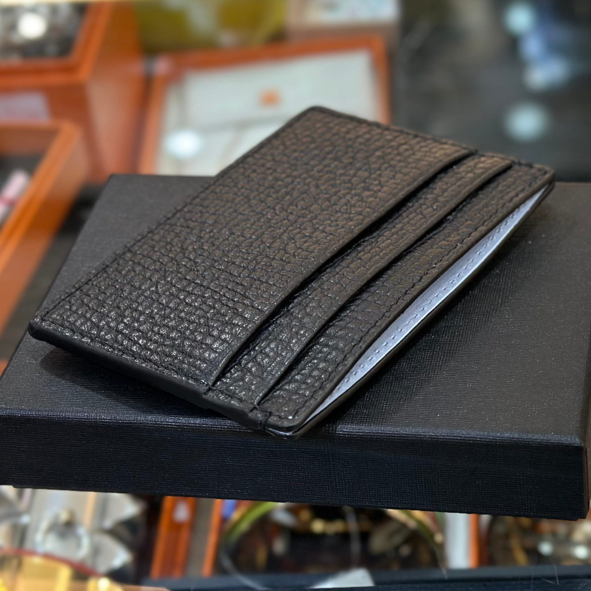 VERSACE Leather Card Holder (2)