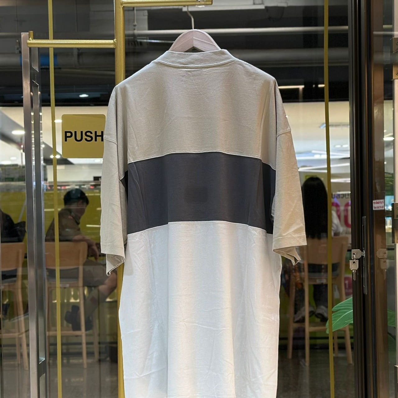 BALENCIAGA Unity Sport Dry Jersey T-Shirt Beige White (2)