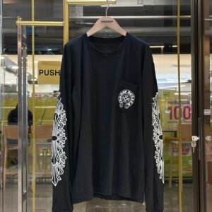 CHROME HEARTS London Cross Long-Sleeved T-Shirt
