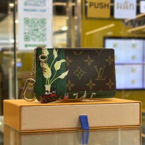 LOUIS VUITTON Monogram Bathroom Key Pouch S