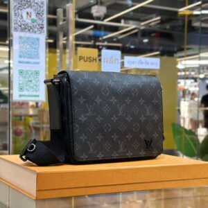 LOUIS VUITTON Monogram Eclipse District PM Messenger Bag
