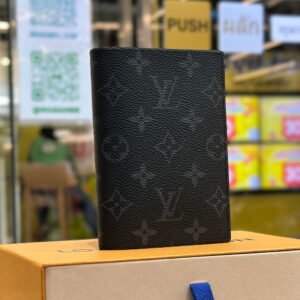 LOUIS VUITTON Monogram Eclipse Passport Cover