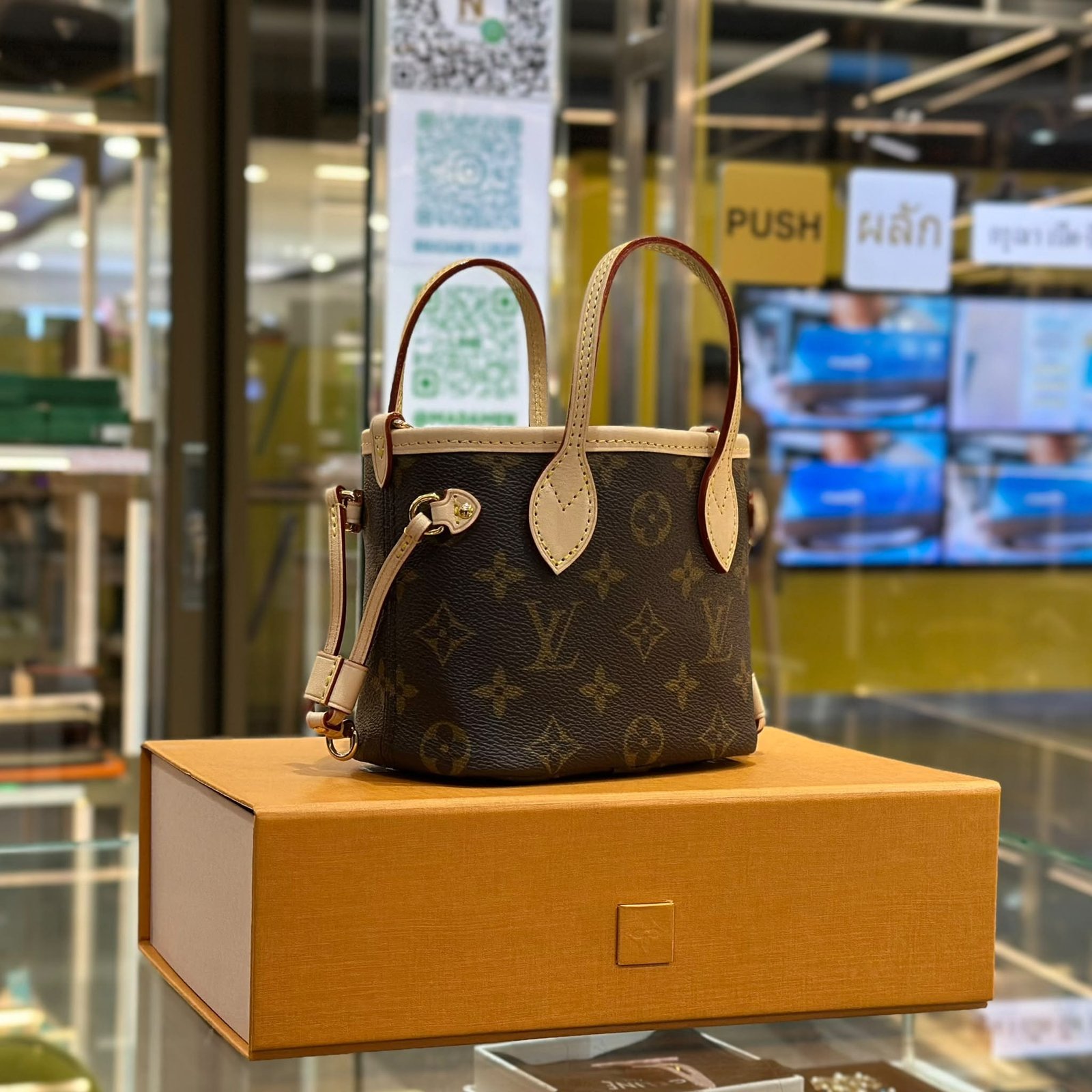 LOUIS VUITTON Monogram Poolside Nano Neverfull Nag (3)
