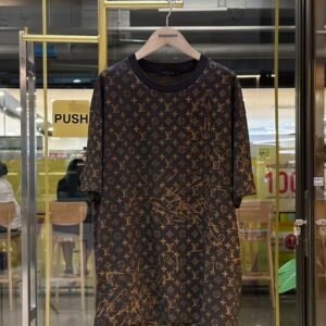 LOUIS VUITTON Monogram Scratched T-Shirt