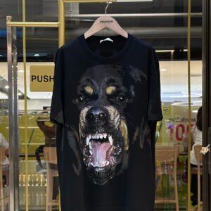GIVENCHY Rottweiler Print T-Shirt