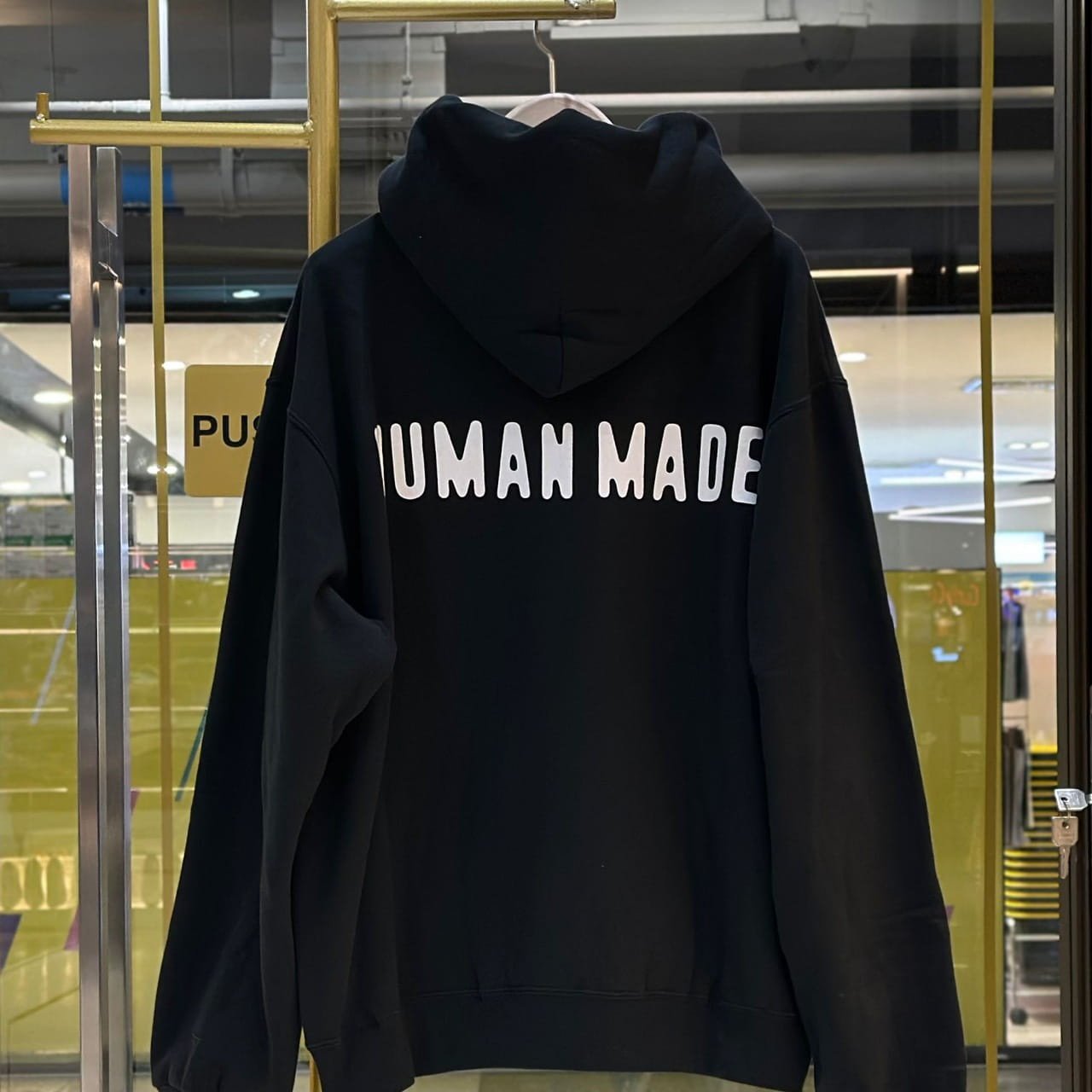 HUMAN MADE Classic Zip Up Hoodie Black (2)