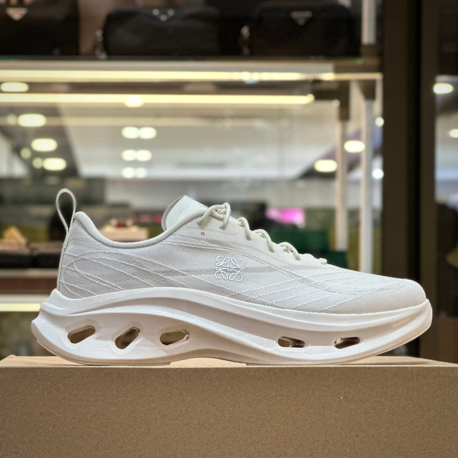 LOEWE x ON Cloudtilt Cosmic Sneakers White (2)